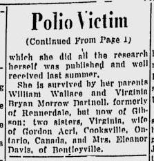 Miriam Dartnell obit